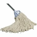 Vileda Professional Mop, Cotton Head, 60in Snap Handle VLD134863